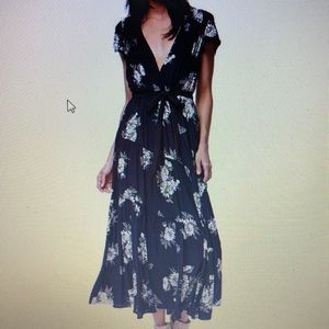 Free People flared Maxi dress.
